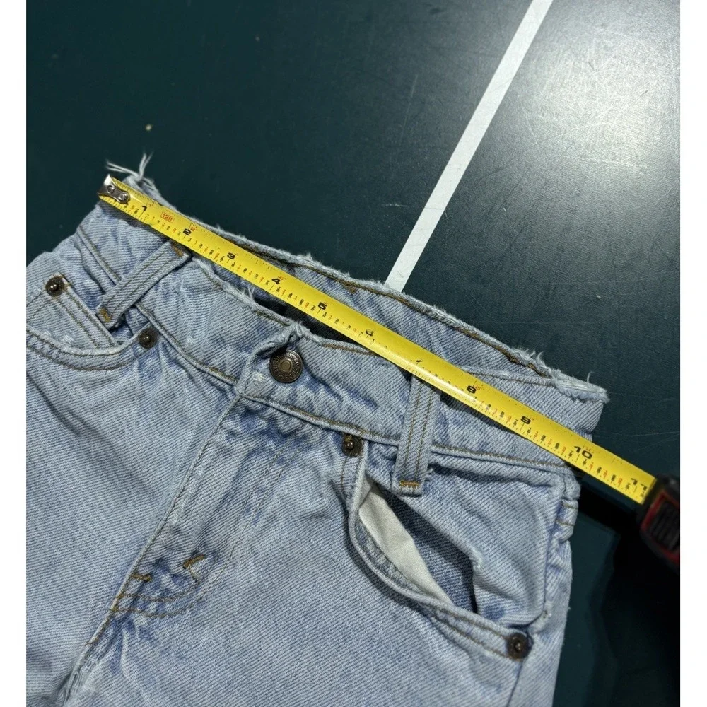 Vintage Levis 550 Orange Tab Jeans toddlers Size 4 Slim 20x10 90s